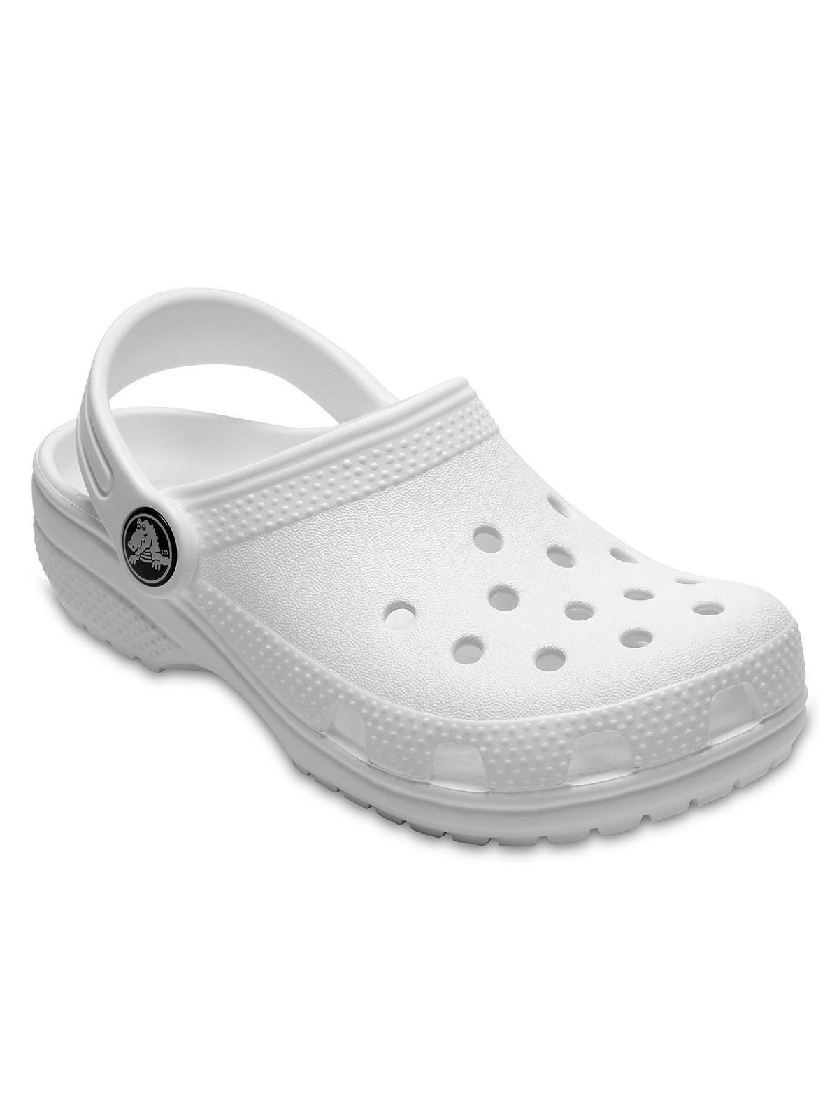 Zueco Crocs Niño Classic Clog K Blanco-7