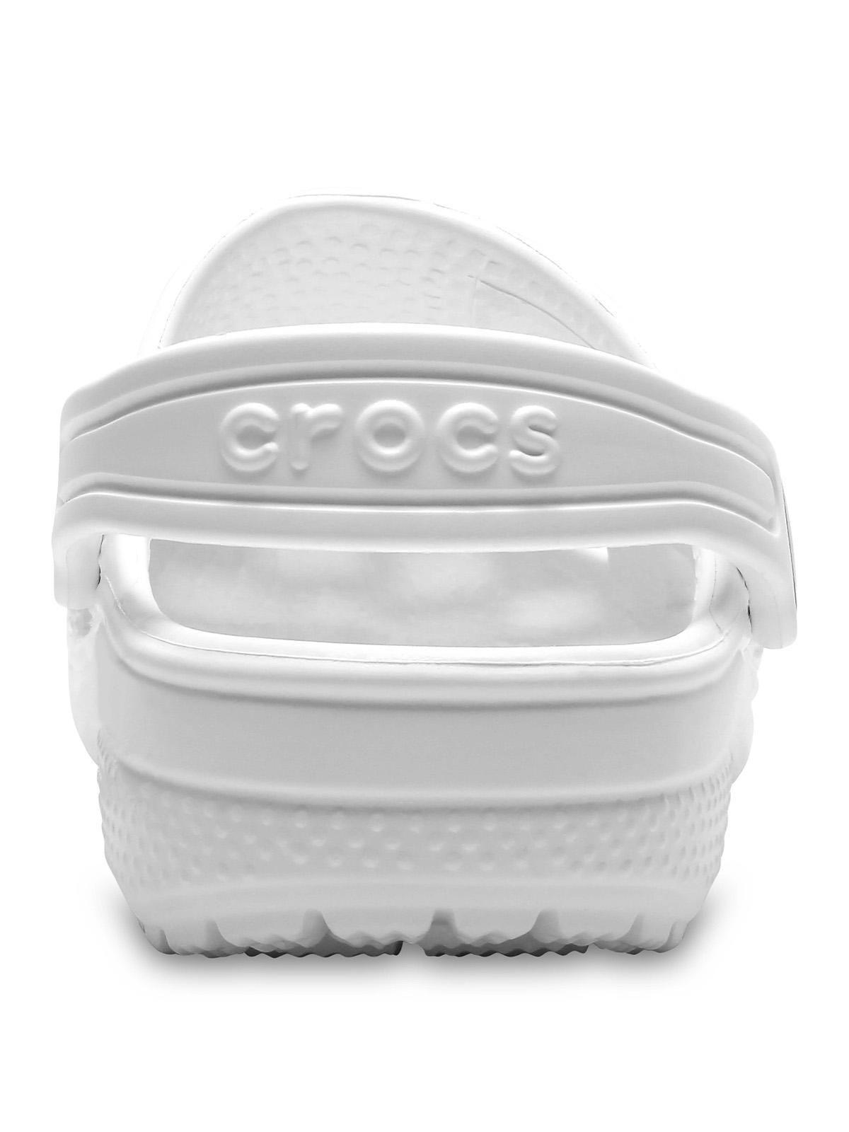 Zueco Crocs Niño Classic Clog K Blanco-8