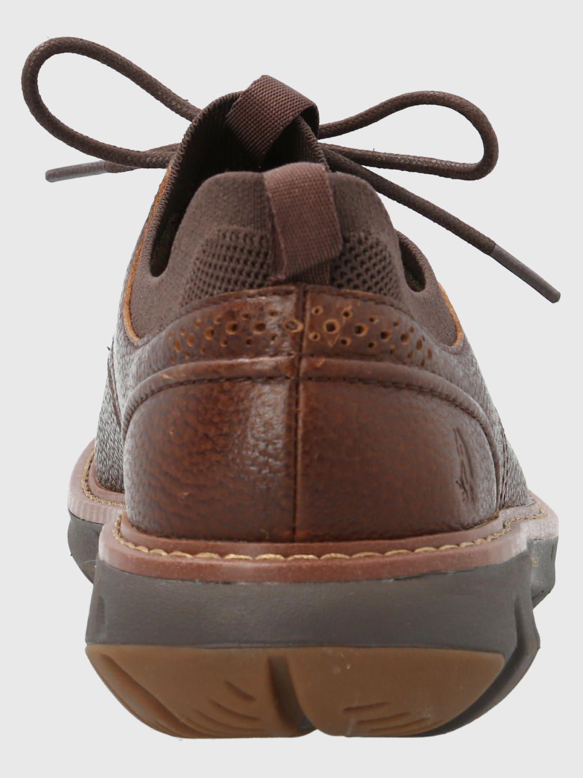 Zapatilla Cuero Hombre Smart Laceup Café-6