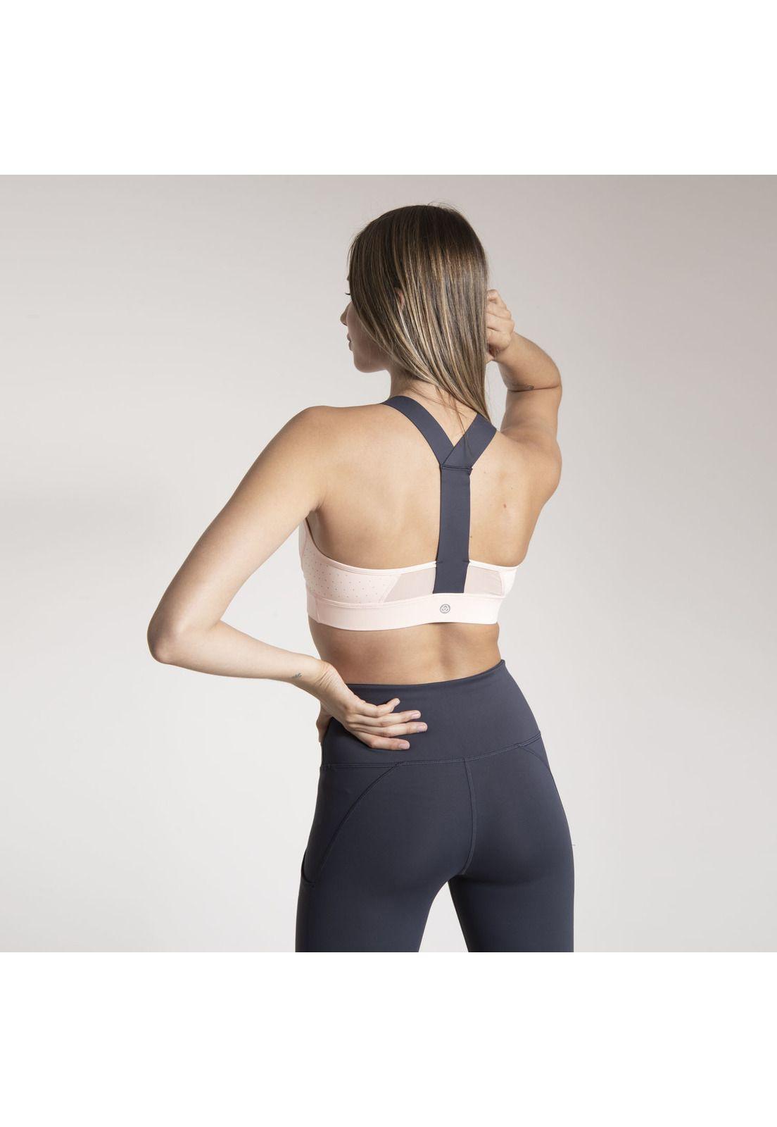 Peto Mujer Y-Strap Bra Rosa-2