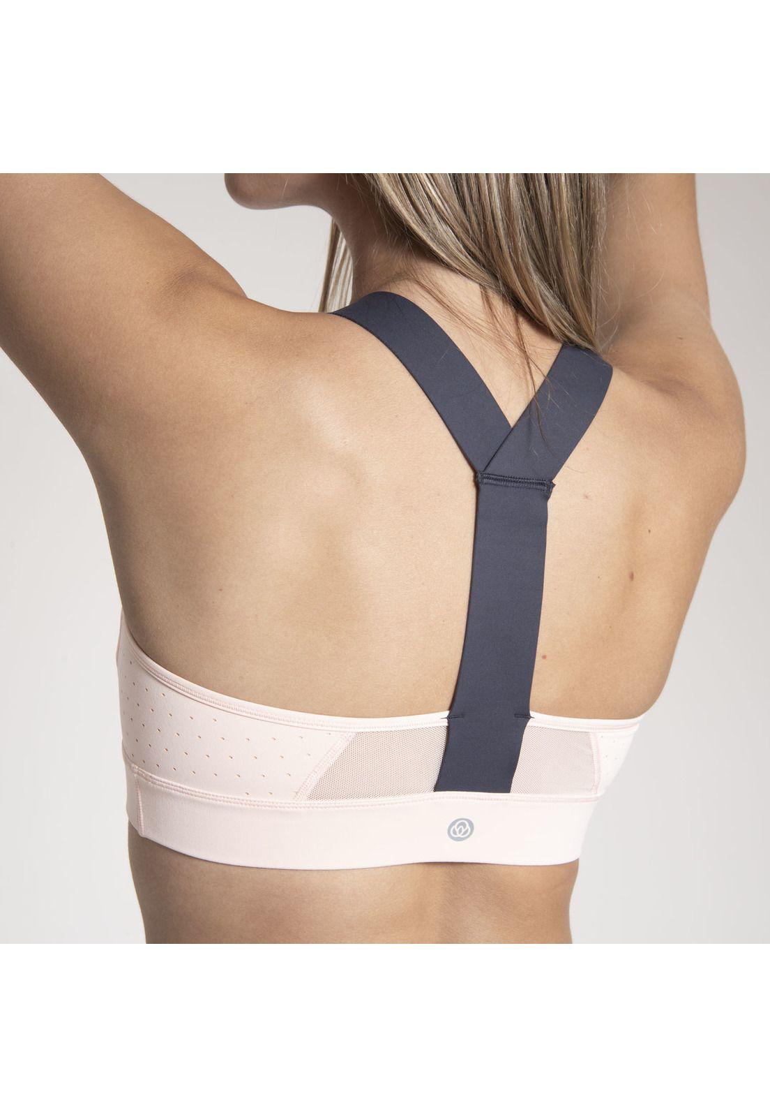 Peto Mujer Y-Strap Bra Rosa-3