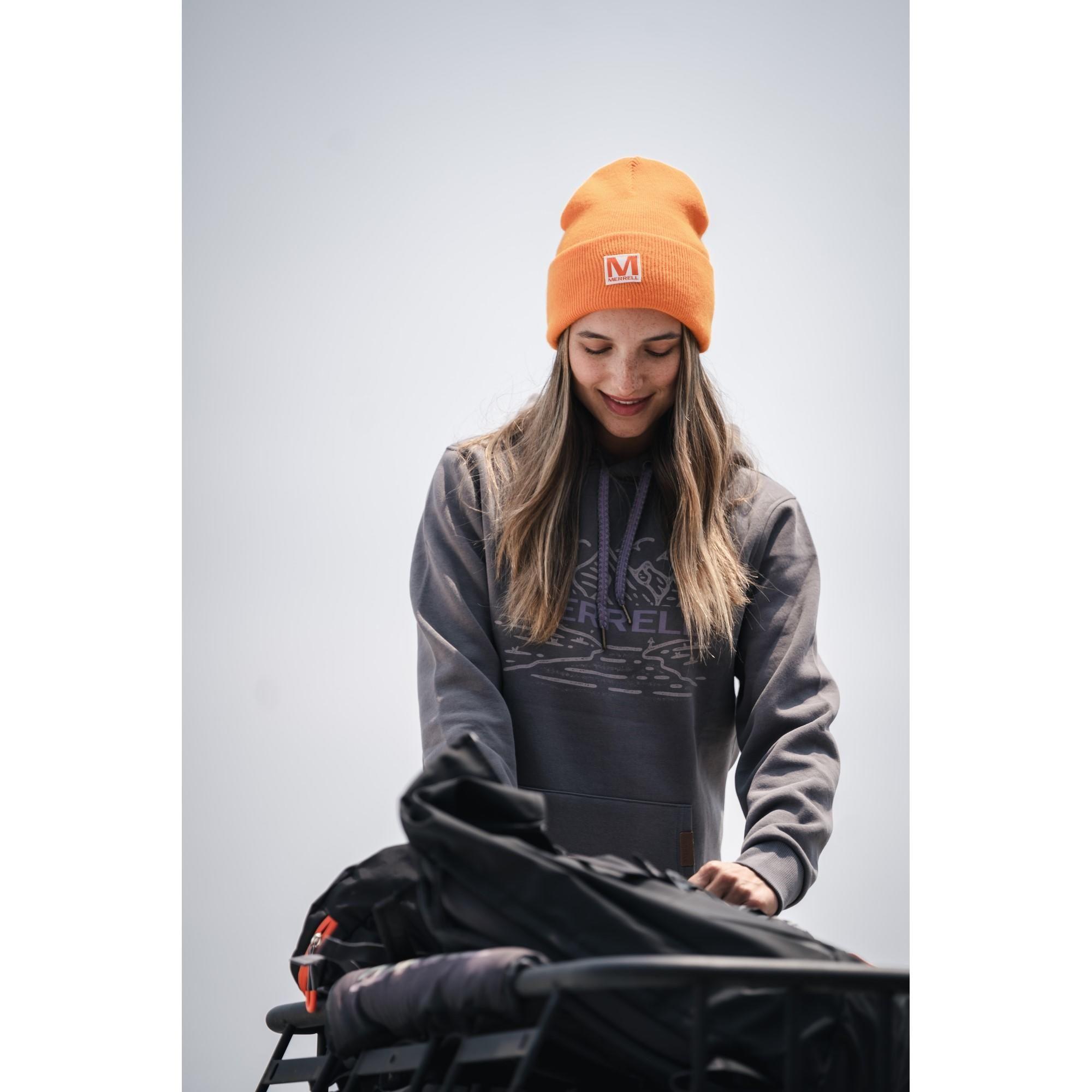 Gorro Unisex M Patch Beanie Naranjo-1