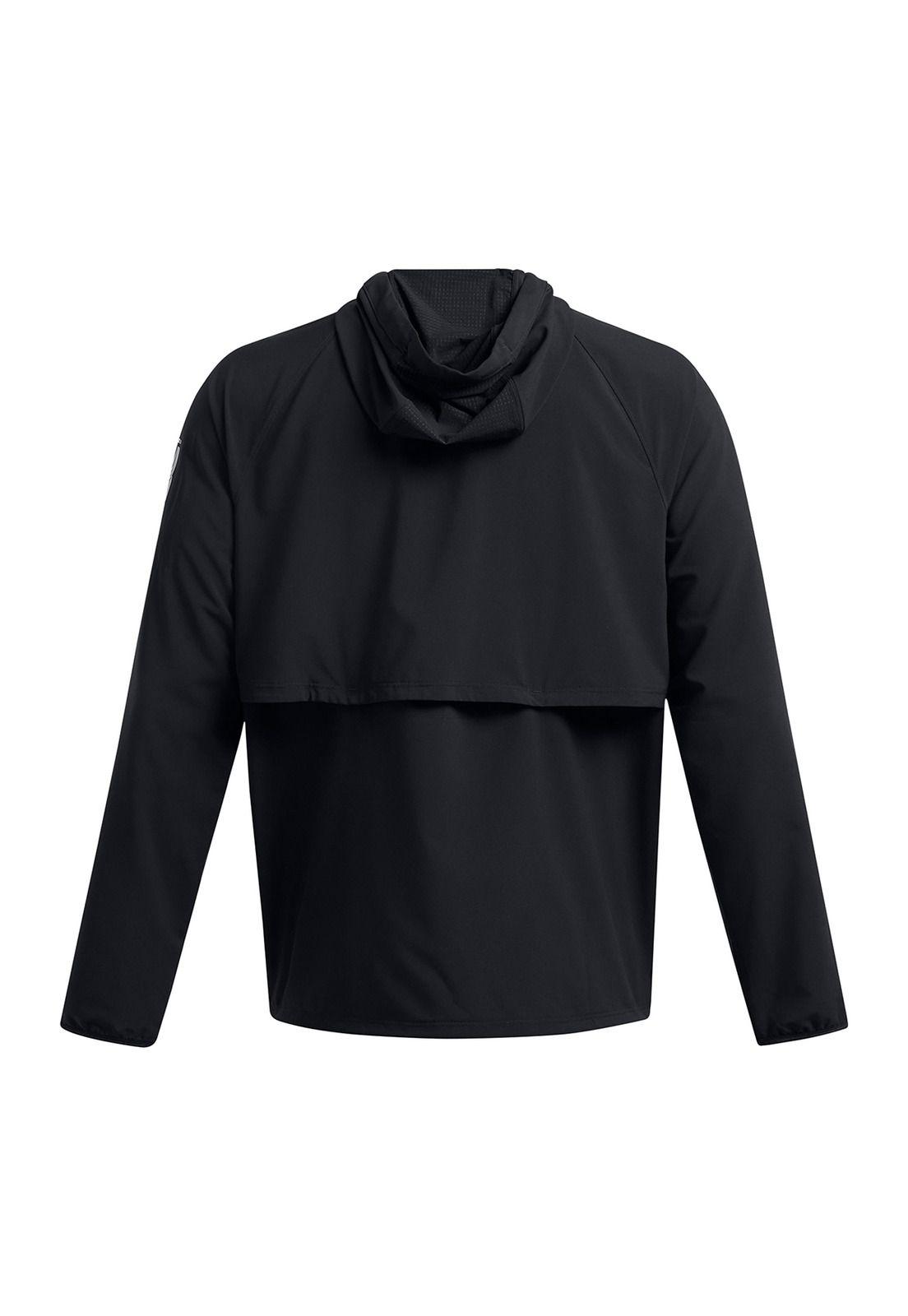 Chaqueta anorak Run Anywhere hombre Negro-1