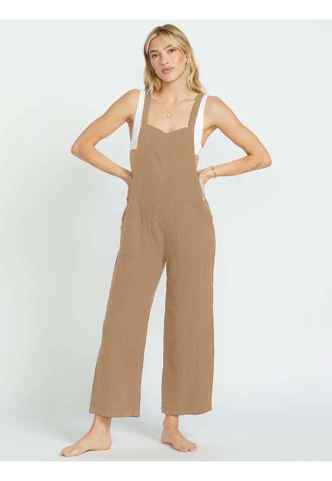 Enterito Mujer Pacific Time Beige Billabong-3