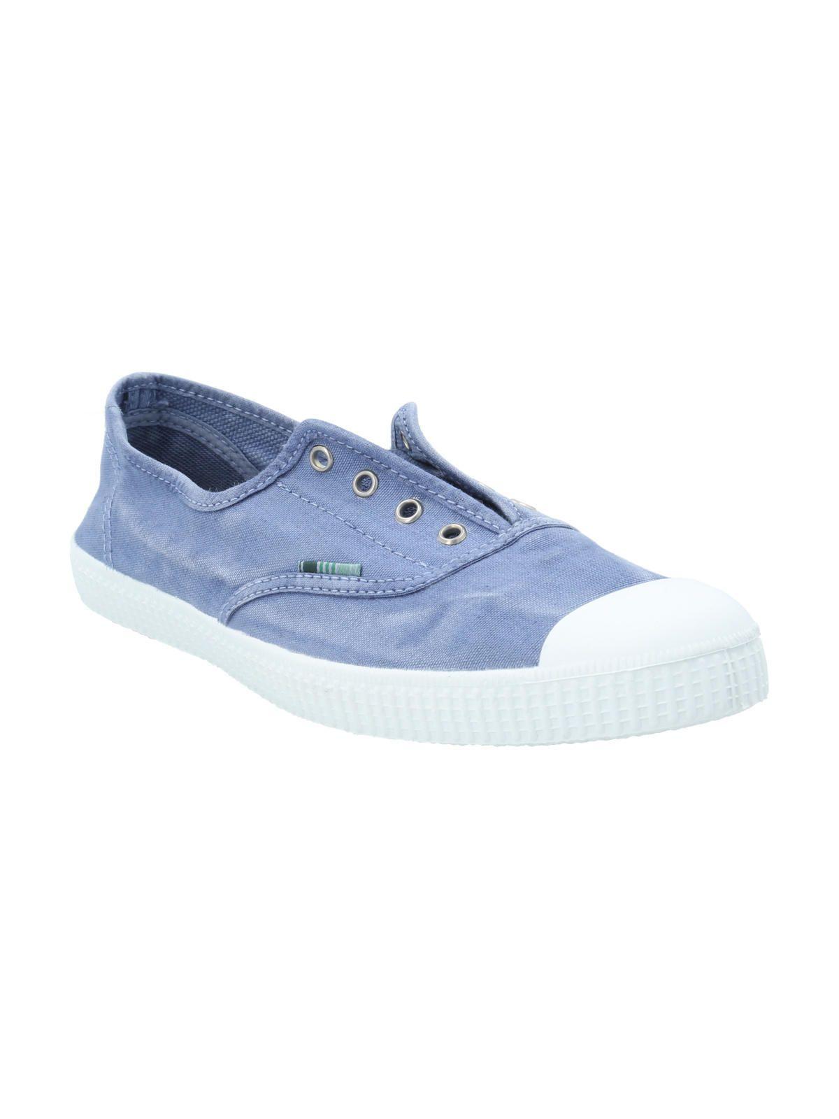 Zapatilla Algodón Org Mujer Greece Celeste-1
