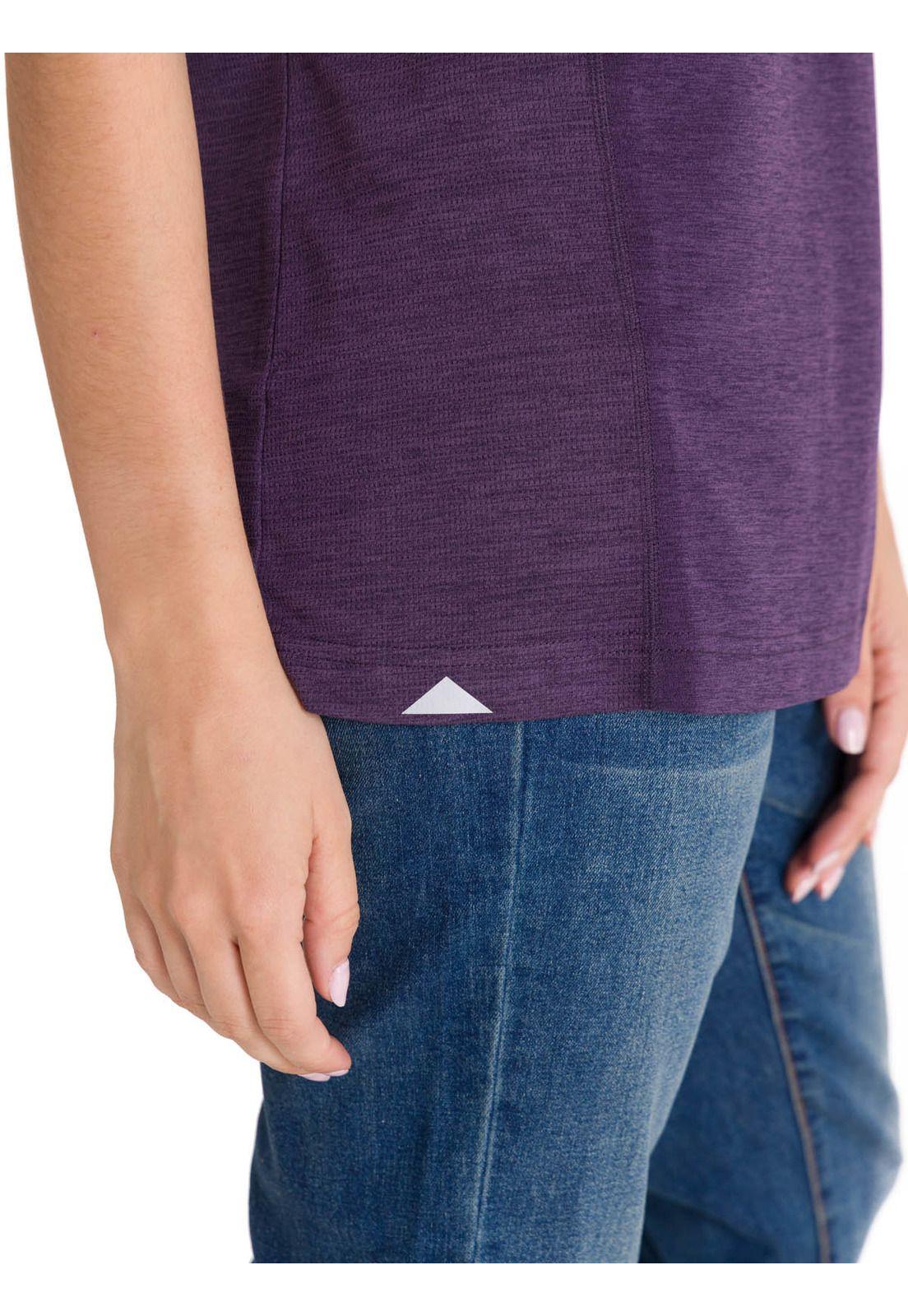 Polera Lightweight Cooling Crew Mujer Púrpura-4
