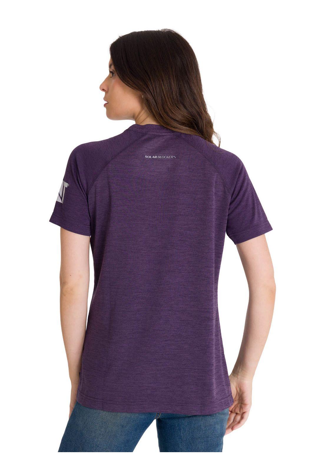 Polera Lightweight Cooling Crew Mujer Púrpura-6