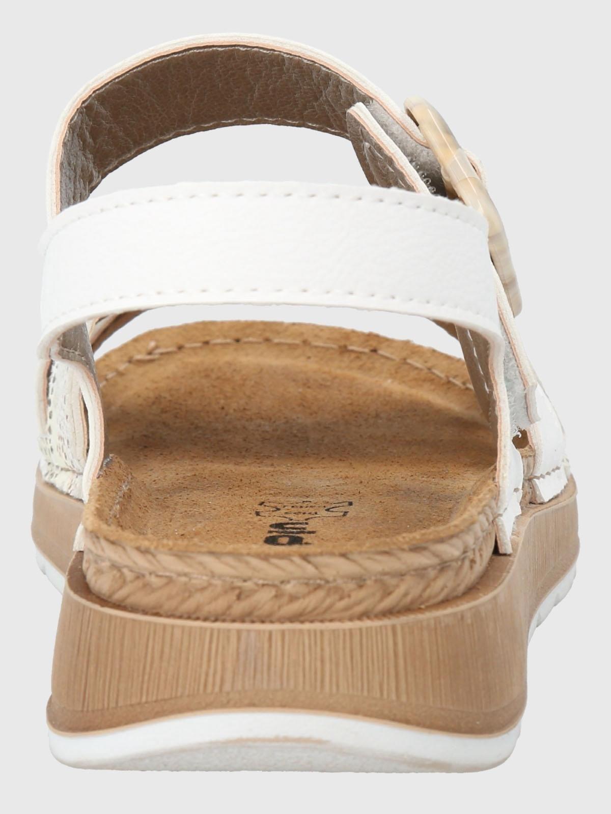 Sandalia Belana Mujer Blanca-4