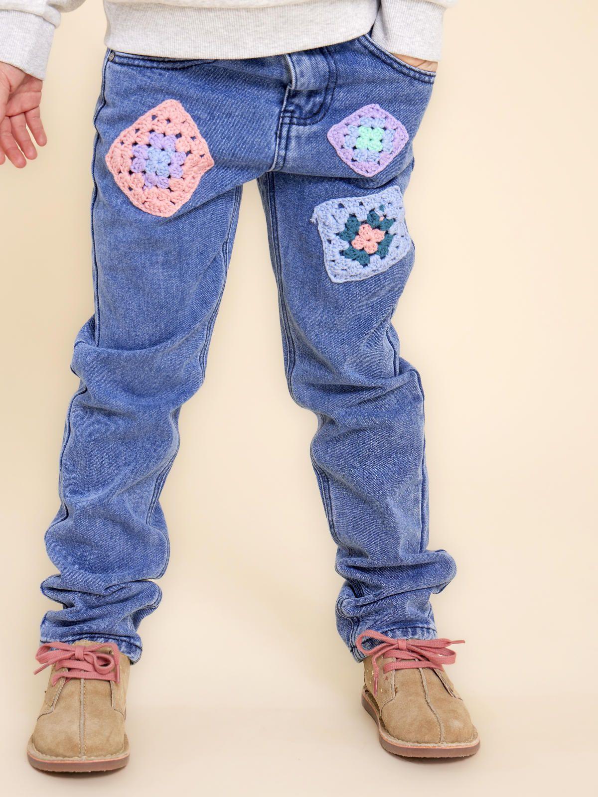 Jeans Niña Macrame Denim-3