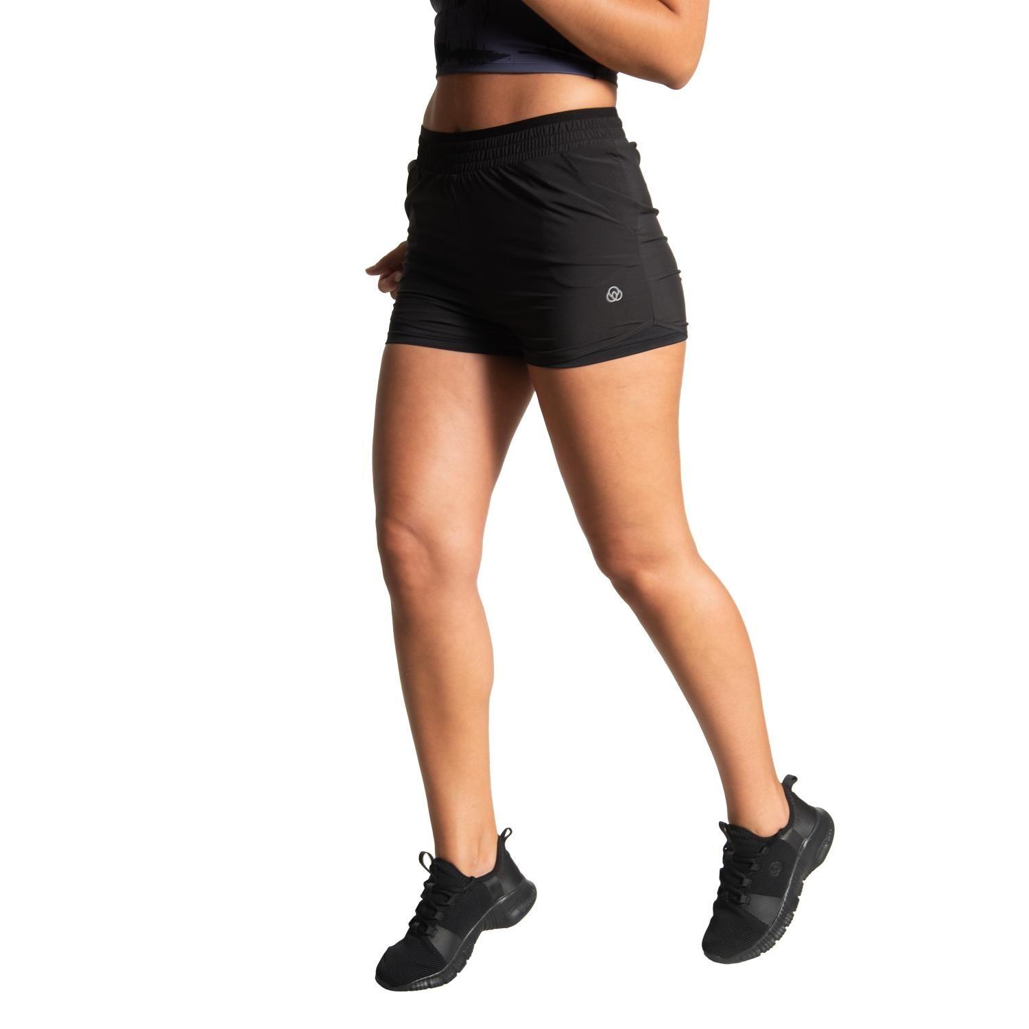 Short Mujer Short W/Inn Leg Bsoul Negro-0