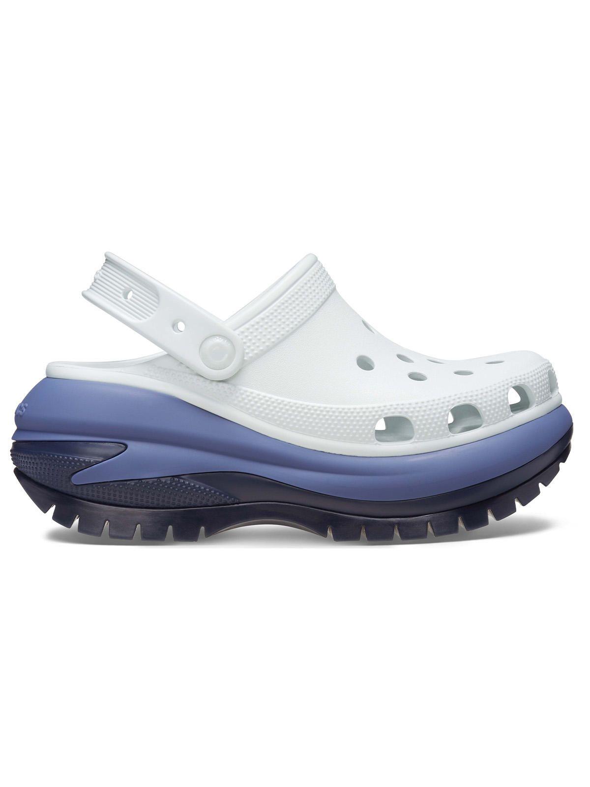 Zueco Crocs Mujer Megacrush Matte Blanco-0