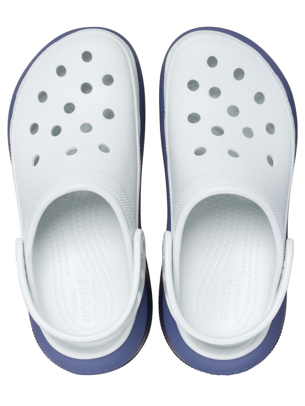 Zueco Crocs Mujer Megacrush Matte Blanco-4