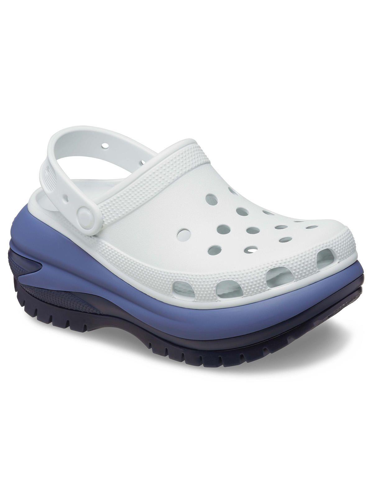 Zueco Crocs Mujer Megacrush Matte Blanco-6