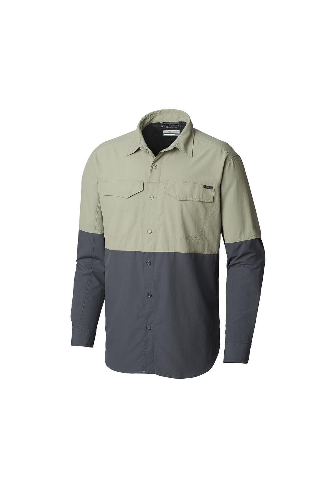 Camisa M/L Silver Ridge II Gris-0