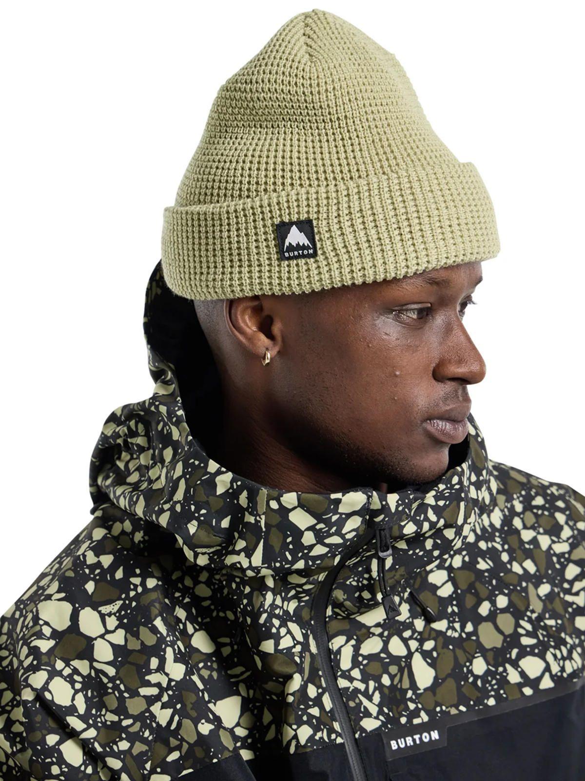 Gorro Unisex Recycled Waffle Beige-1