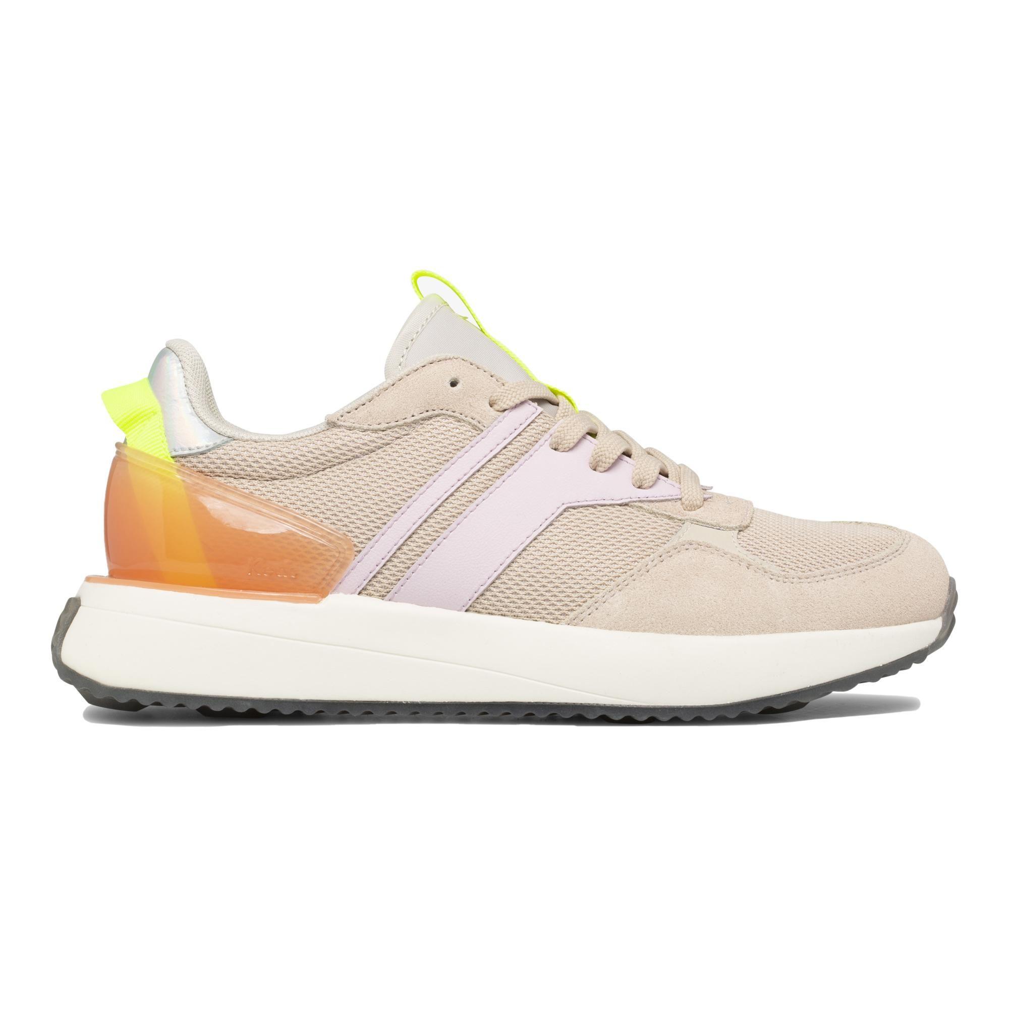 Zapatilla Cuero Mujer Tiasa Arena-0