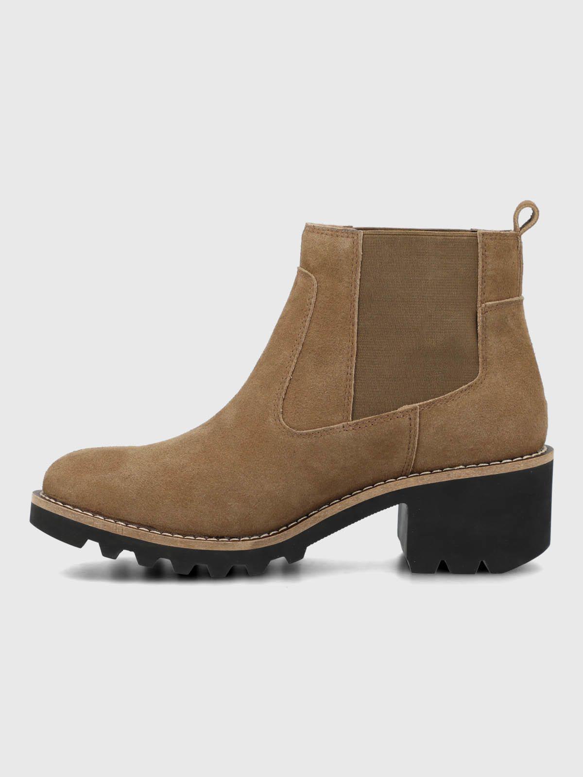 Botin Mujer Sula Chelsea Café-4