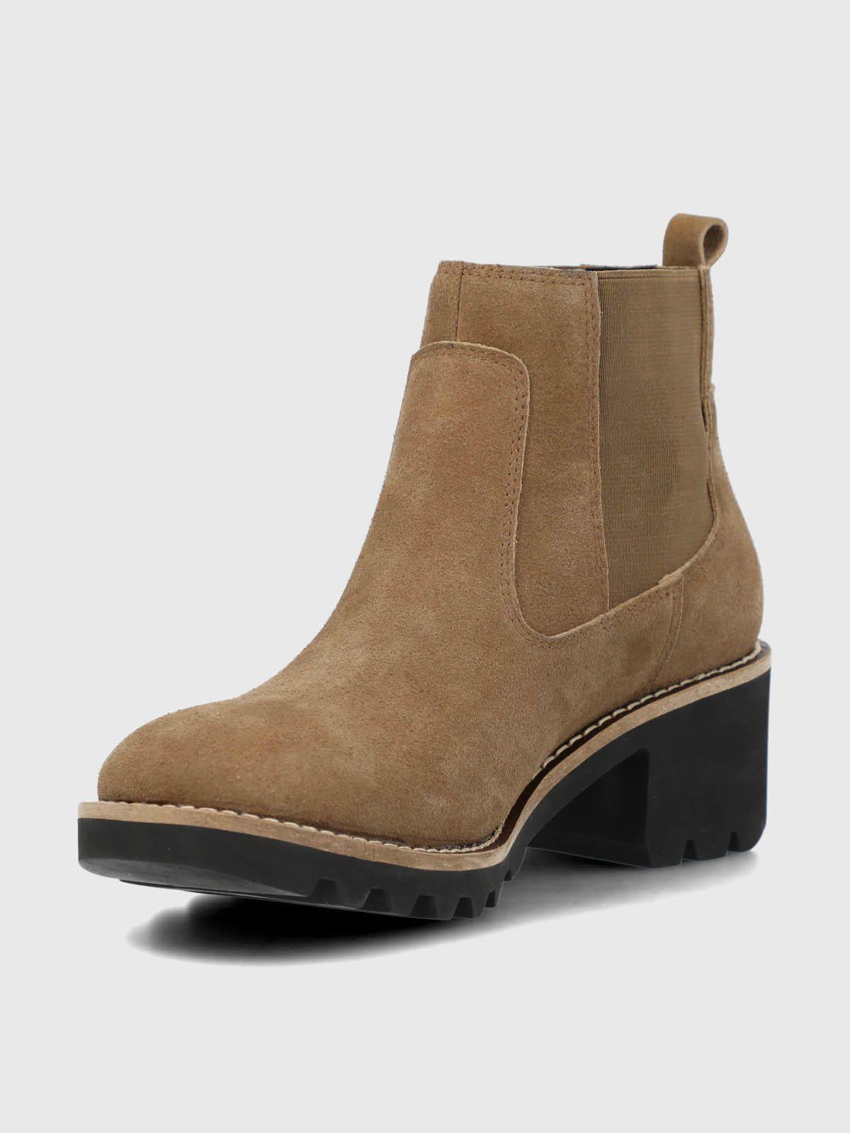 Botin Mujer Sula Chelsea Café-5