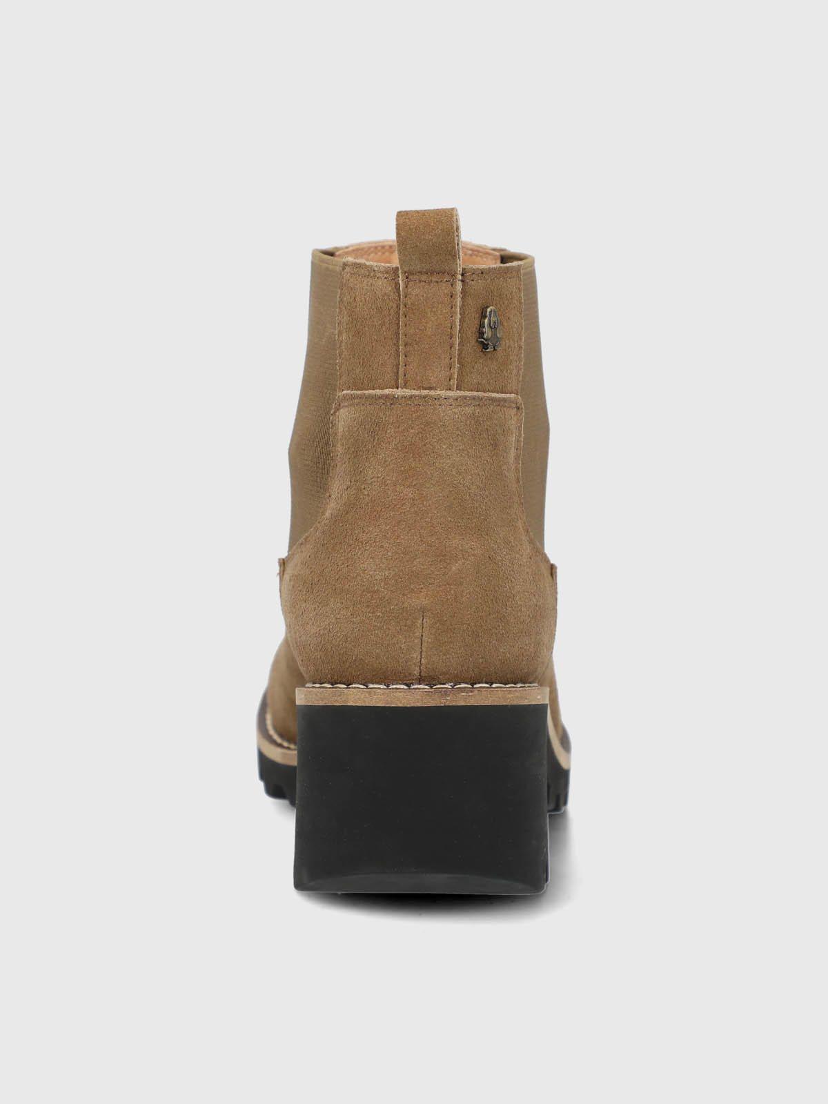 Botin Mujer Sula Chelsea Café-6