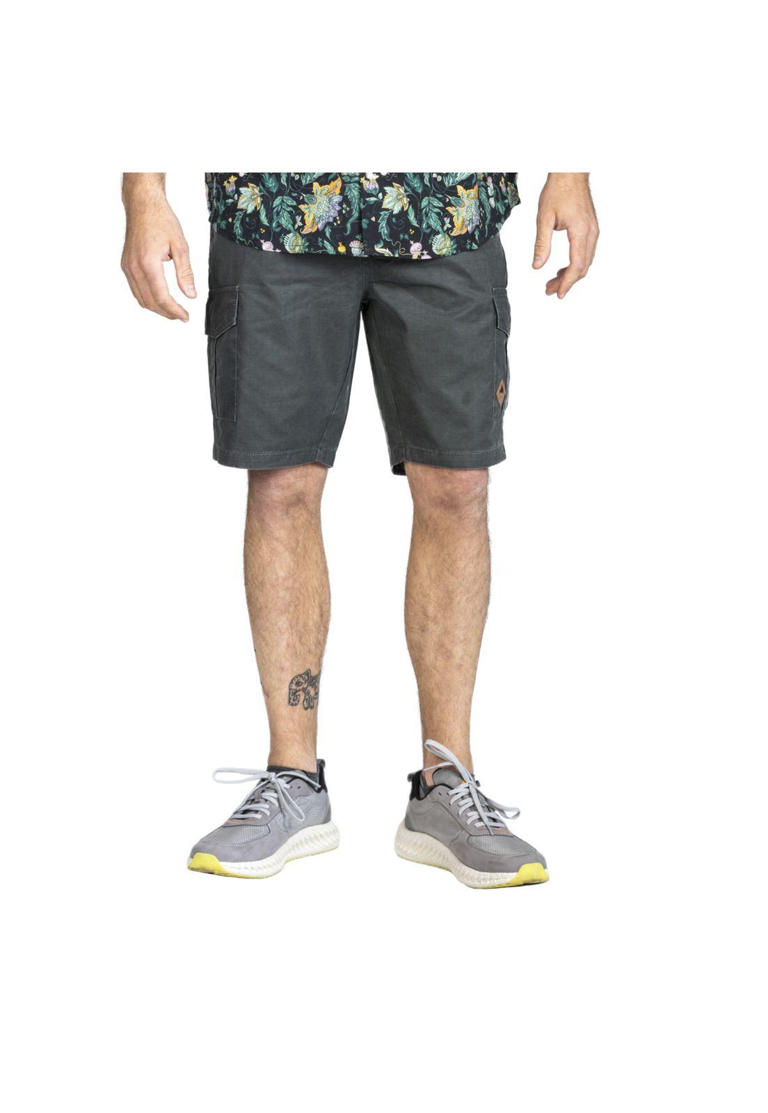 Short Hombre Multipath Gris-0