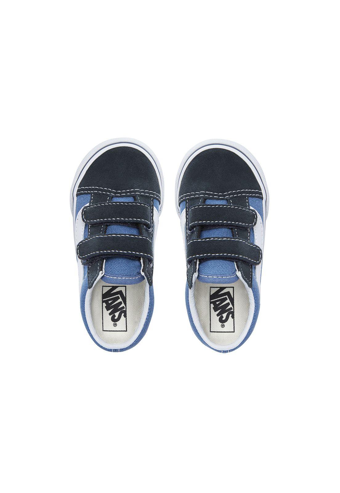 Zapatilla Niño Td Old Skool V Navy-1