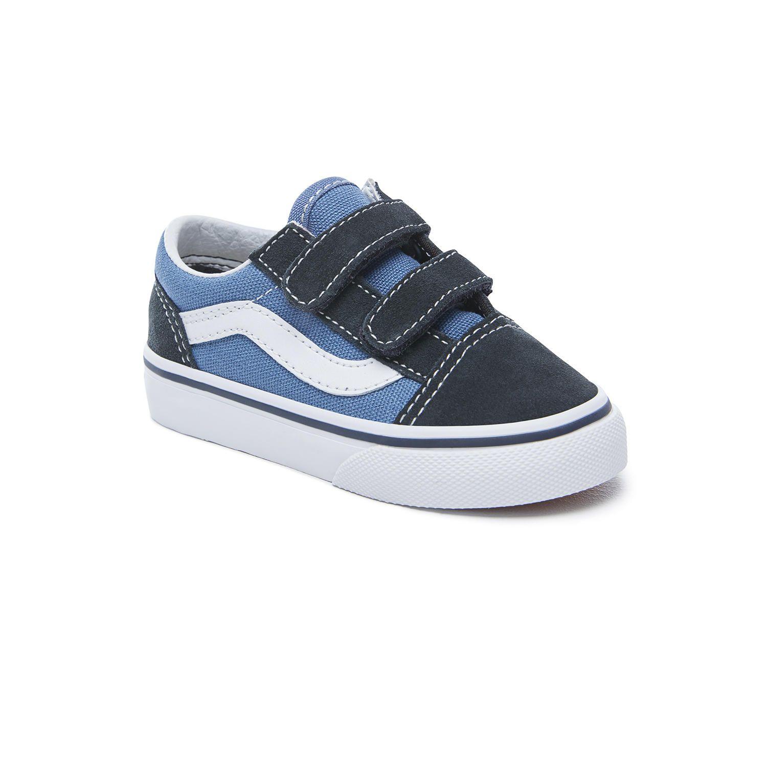 Zapatilla Niño Td Old Skool V Navy-4