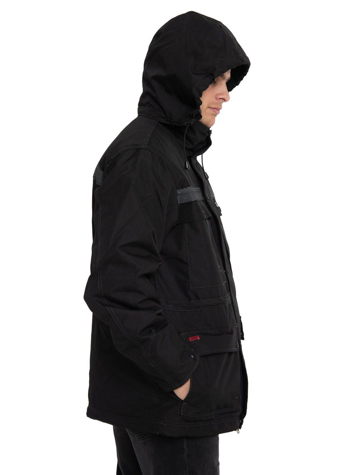 Parka Casual Hombre Heavy Insulated Parka Negro-5