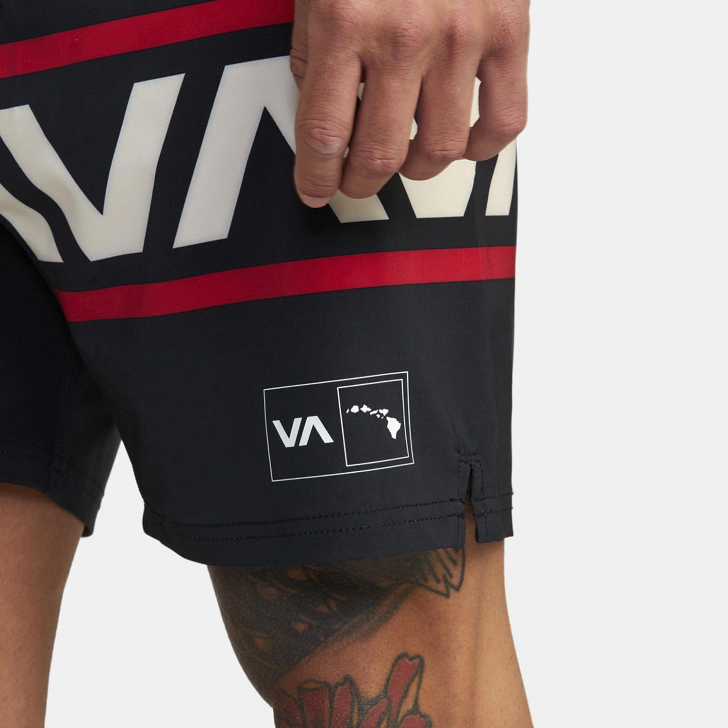 Short Hawaii Scrapper Wks Negro Hombre-3