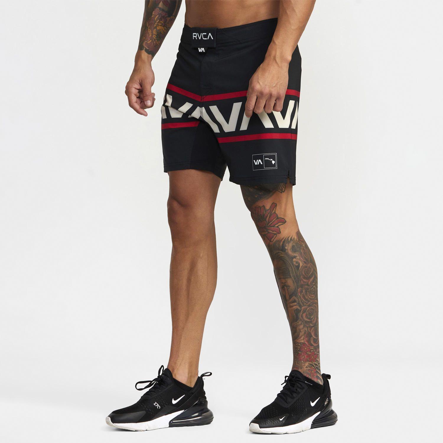 Short Hawaii Scrapper Wks Negro Hombre-4