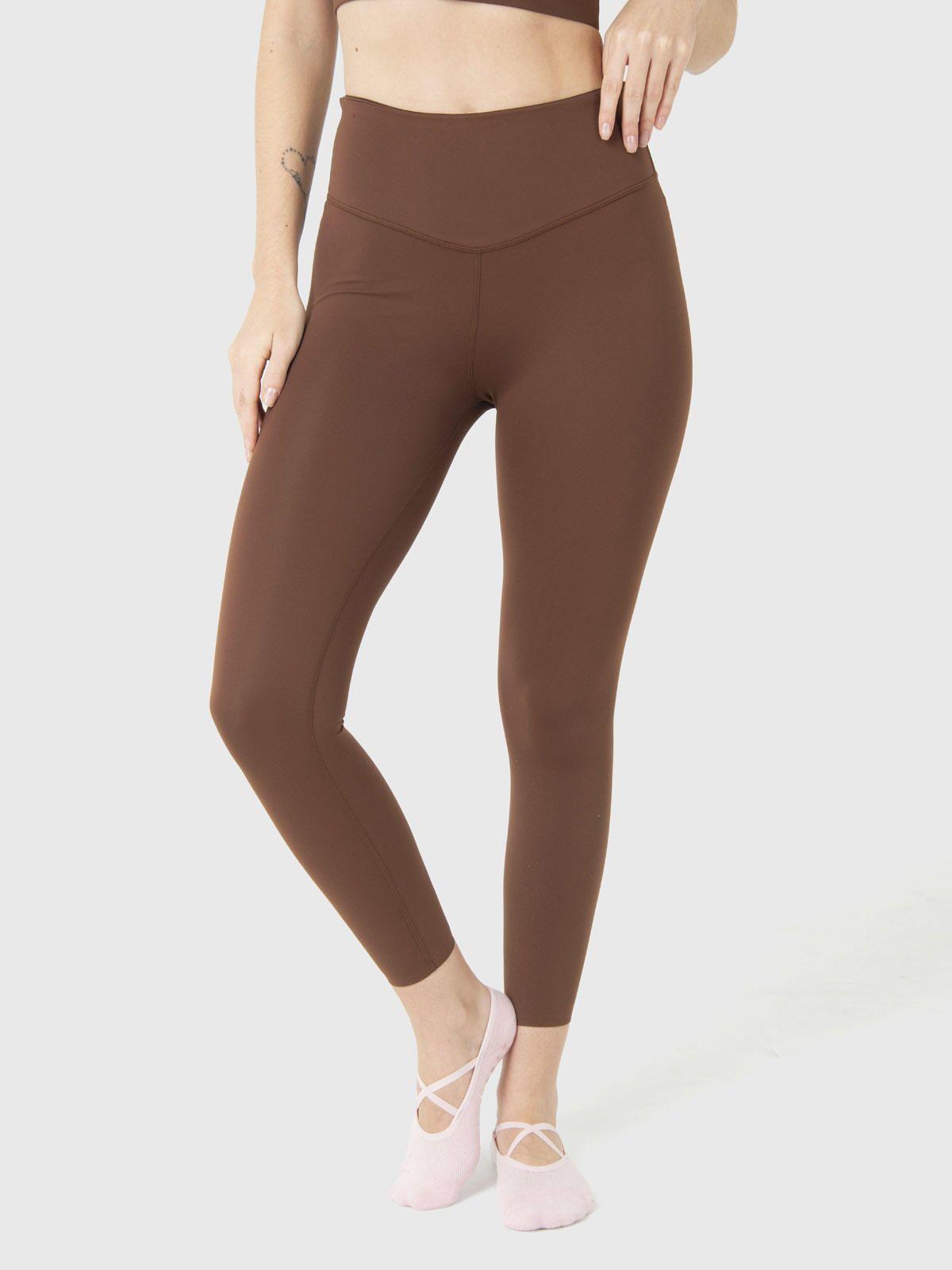 Calza Deportiva Mujer Hr Ankle Leg  Emma Café Oscuro-0