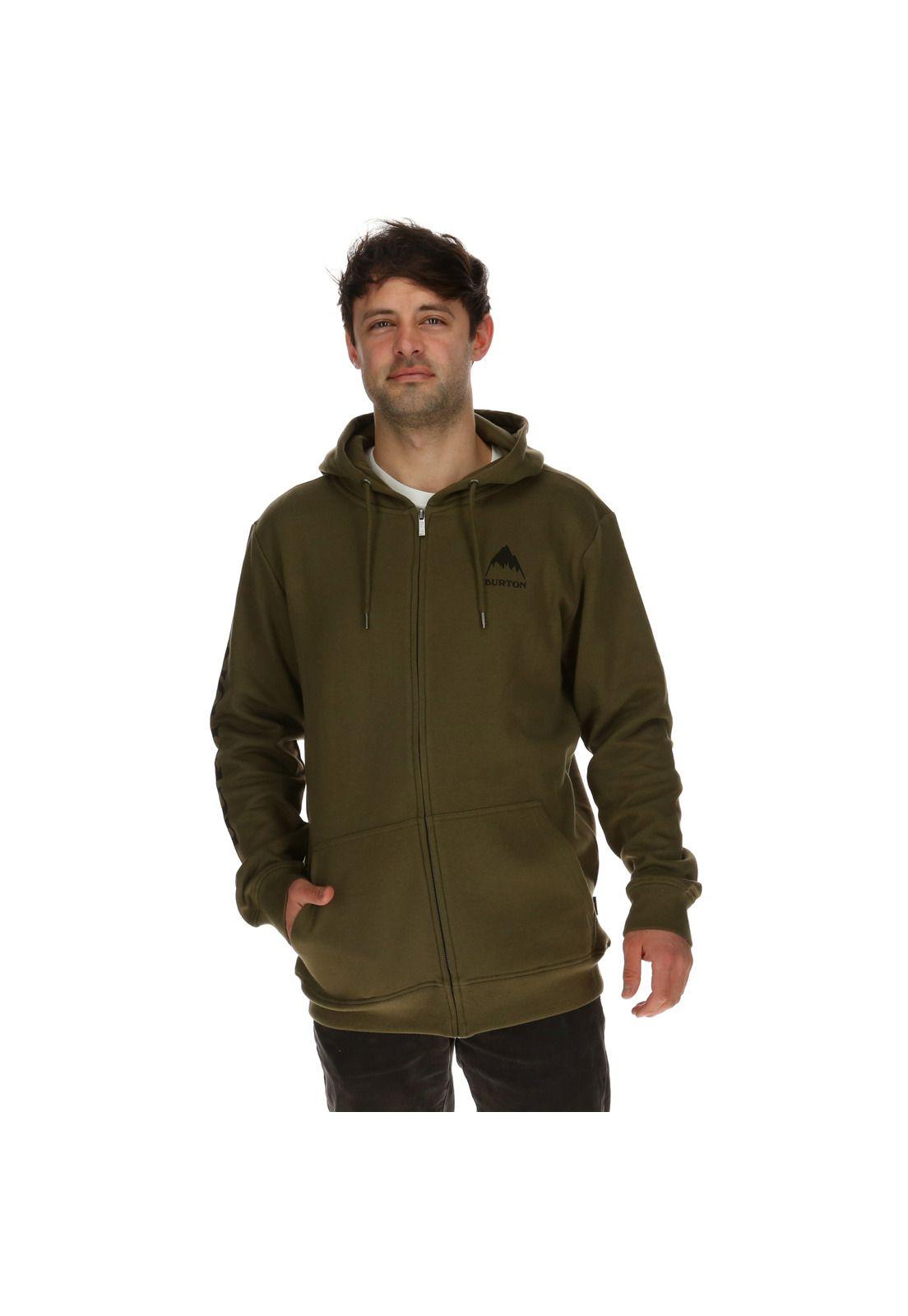 Poleron Masculino Elite Verde Burton-0