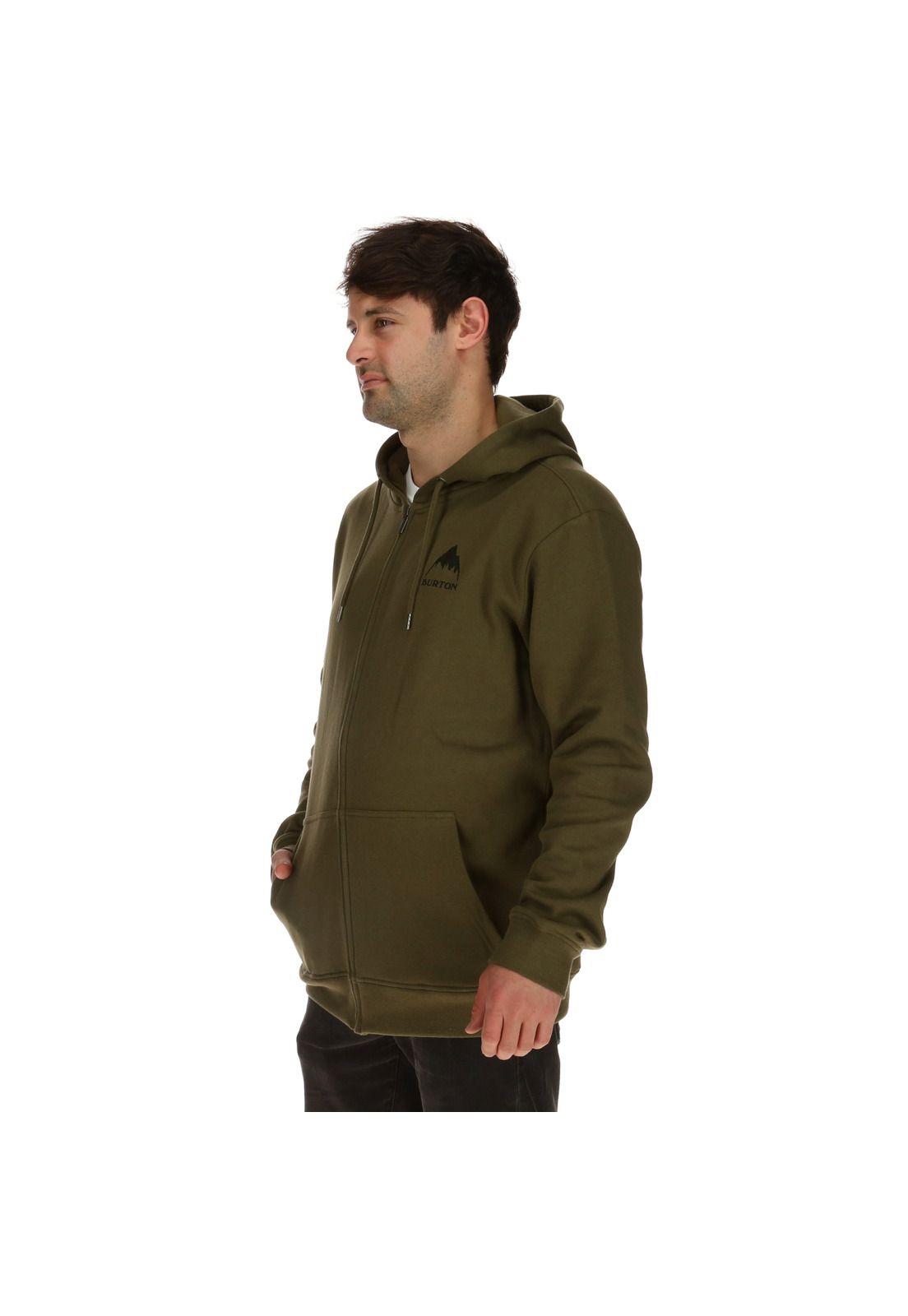 Poleron Masculino Elite Verde Burton-1