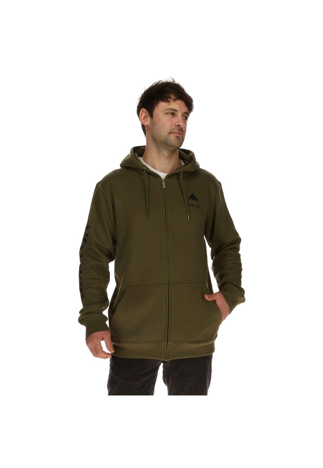Poleron Masculino Elite Verde Burton-2