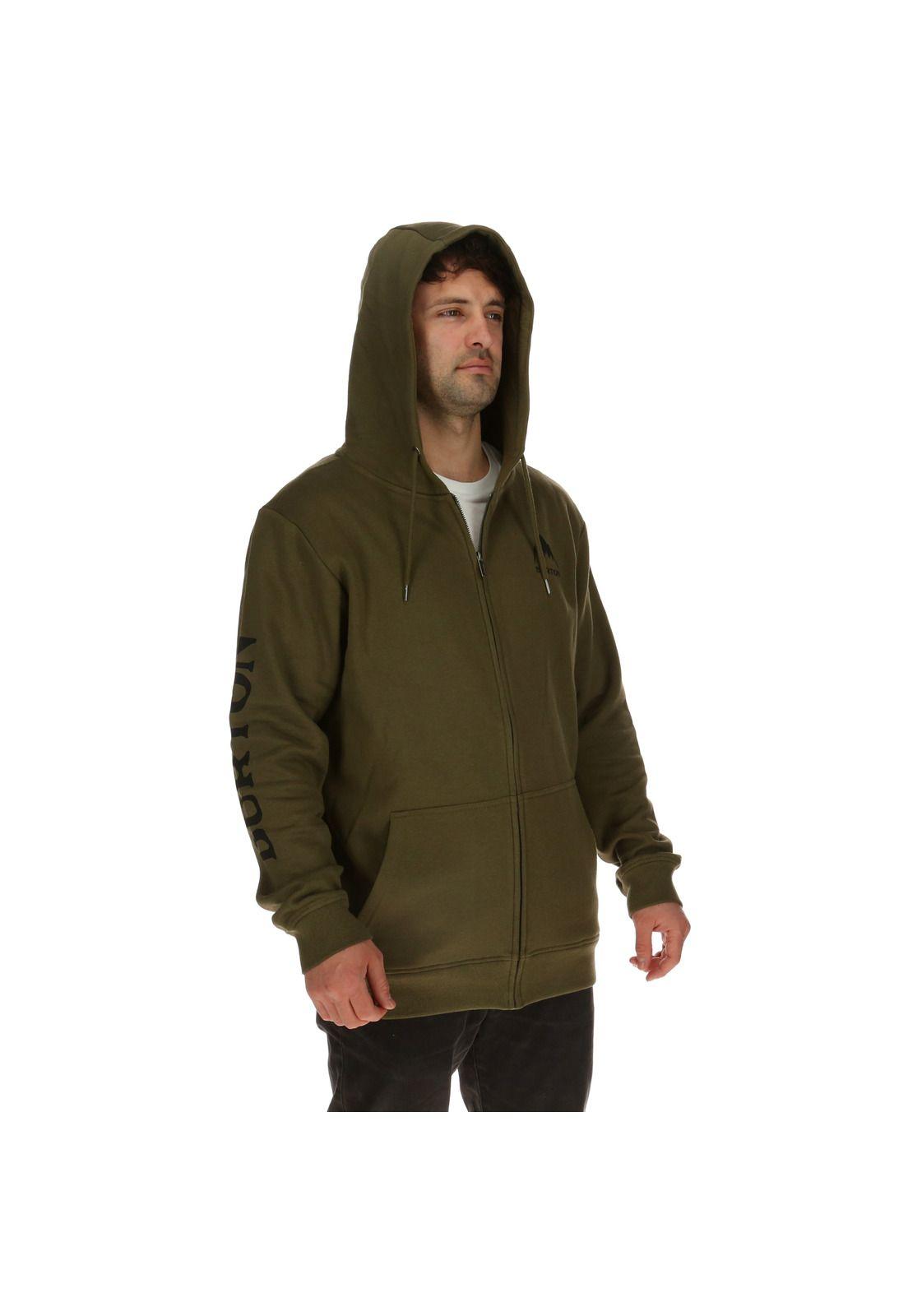 Poleron Masculino Elite Verde Burton-3