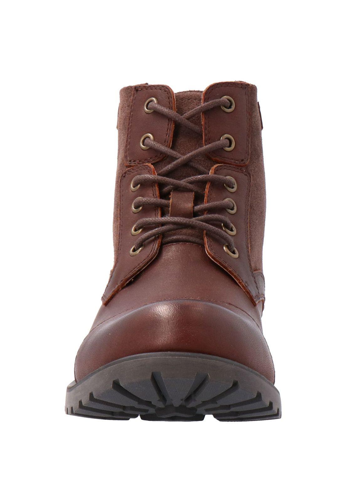 Botin Cuero Hombre Thunder Ii Café-2