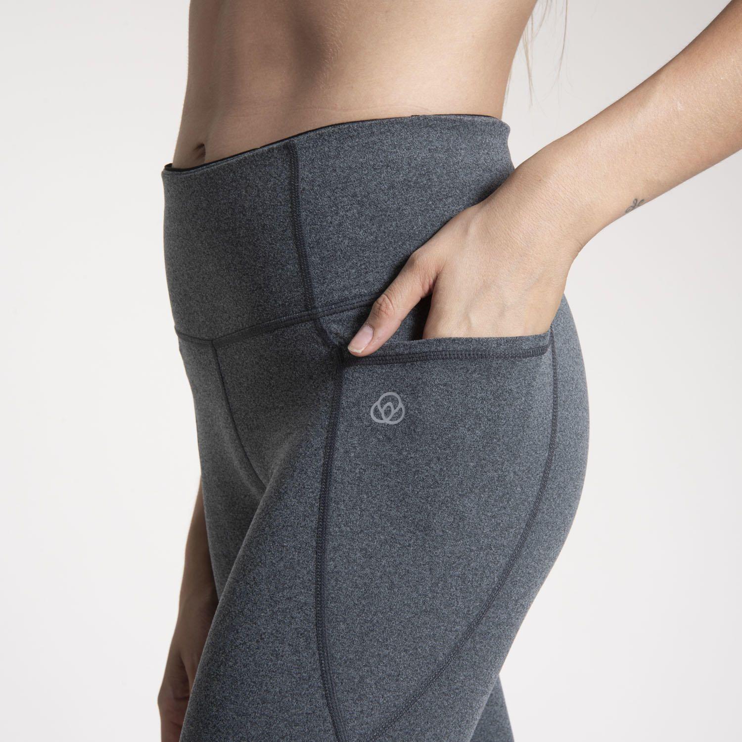 Calzas Mujer Tri-Panel Long Legg Grafito-3