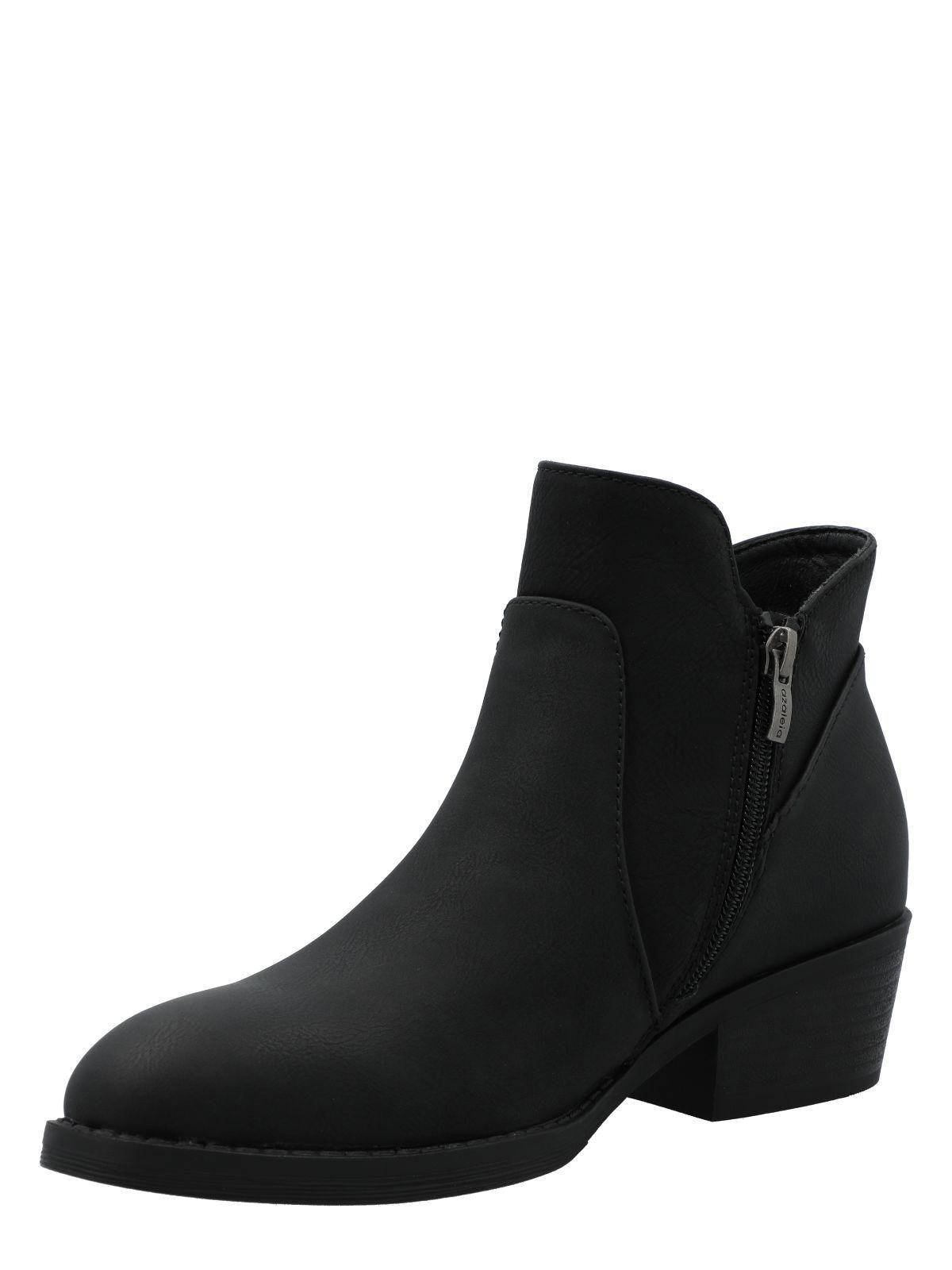 Botín Mujer Marisa Negro-4