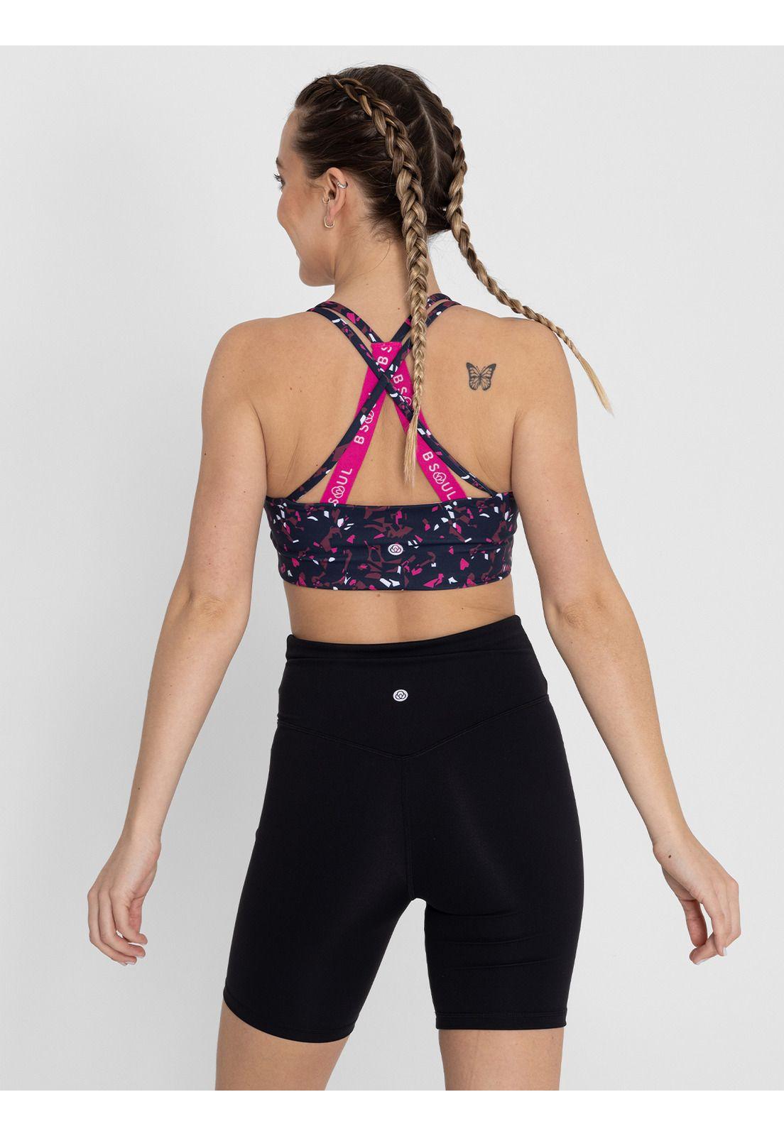 Peto Deportivo Bra Enia Ms Azul Marino Mujer-3
