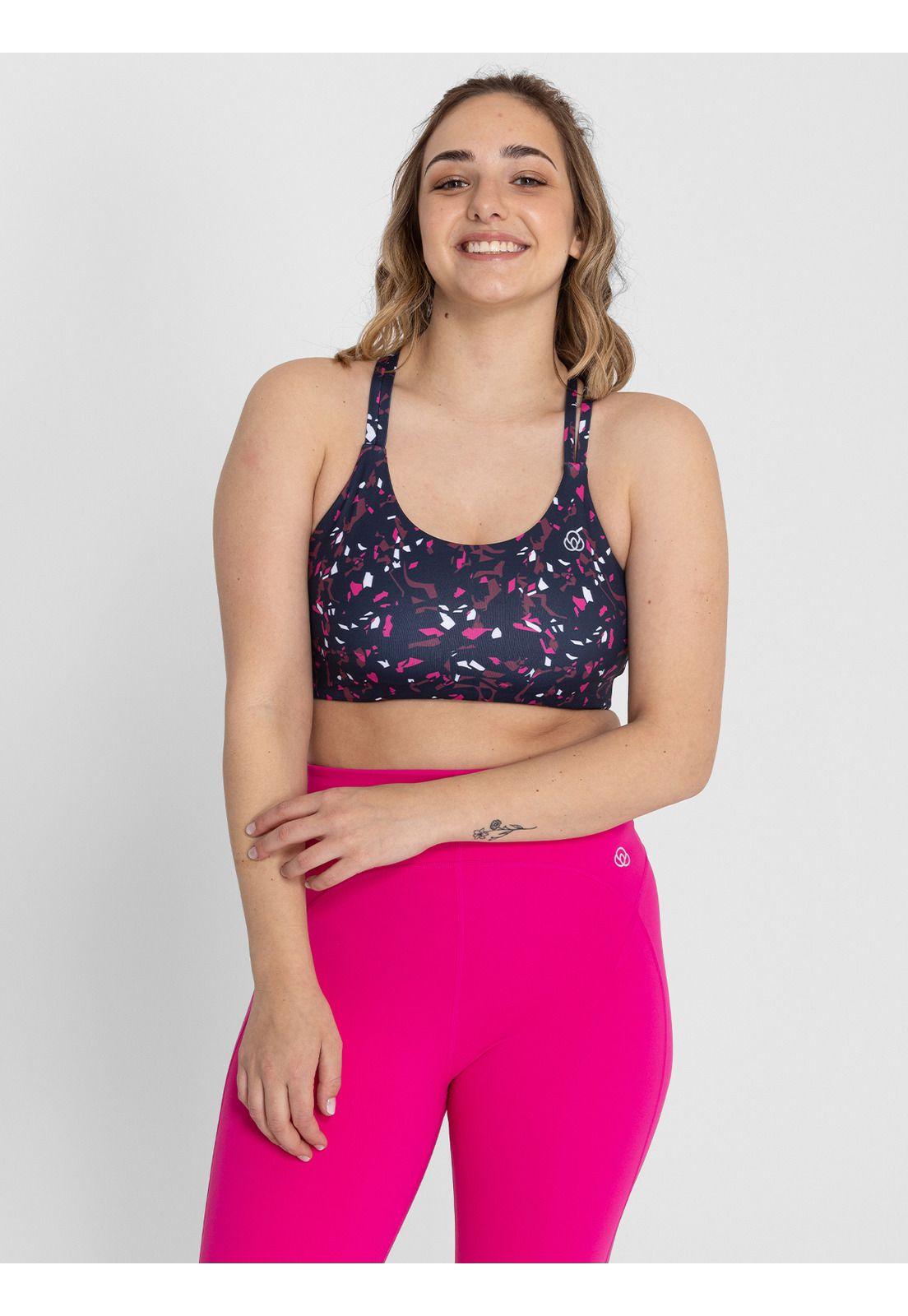 Peto Deportivo Bra Enia Ms Azul Marino Mujer-5