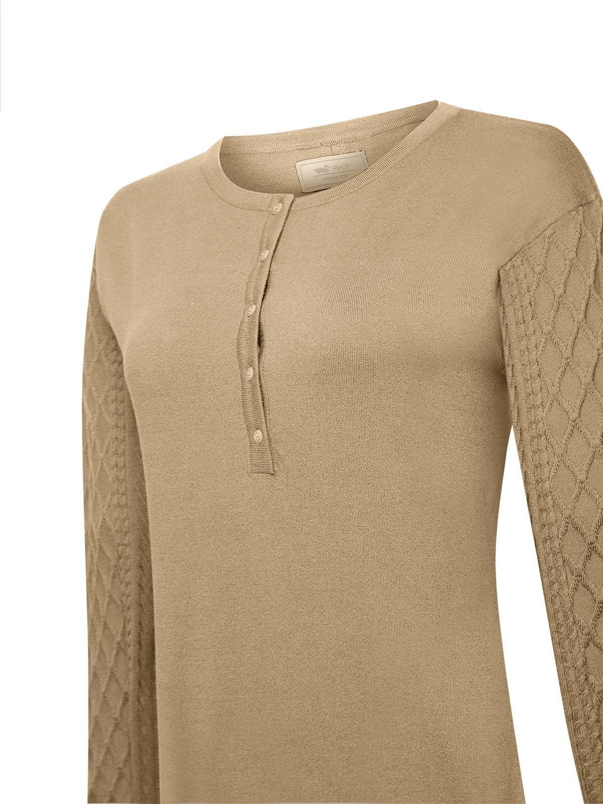 Polera Algodón Mujer Olmo Café-3