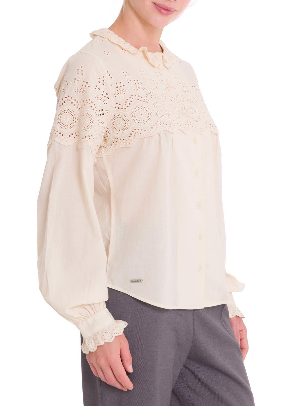 Blusa Algodón Orgánico Mujer Lhotse Beige-5