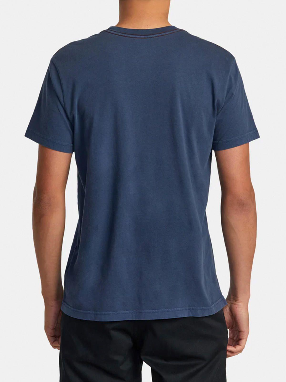 Polera Manga Corta Hombre PTC2 Pigment Azul-2