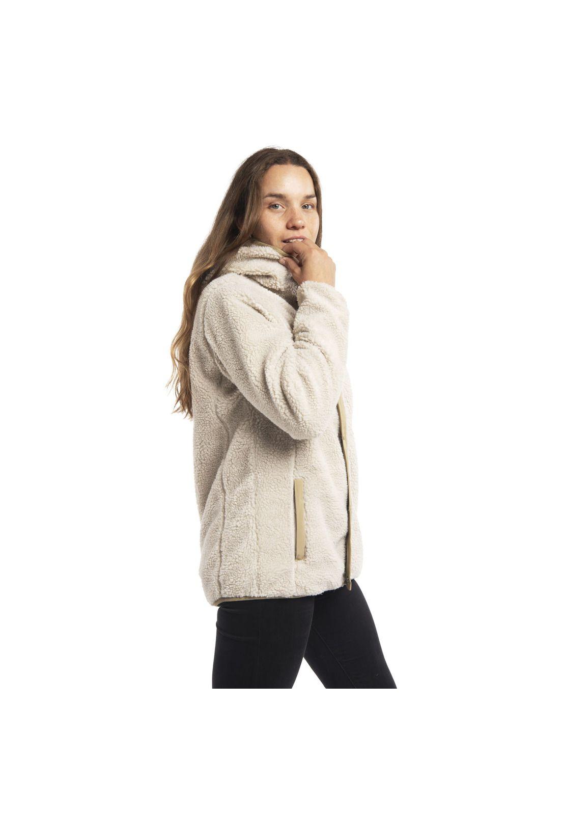 Polar Mujer Havoc Sherpa Fz Beige-1