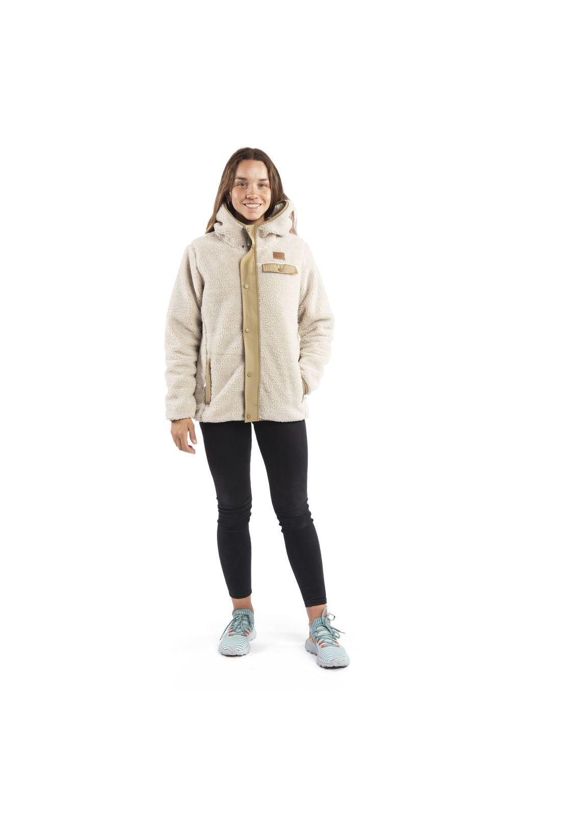 Polar Mujer Havoc Sherpa Fz Beige-4