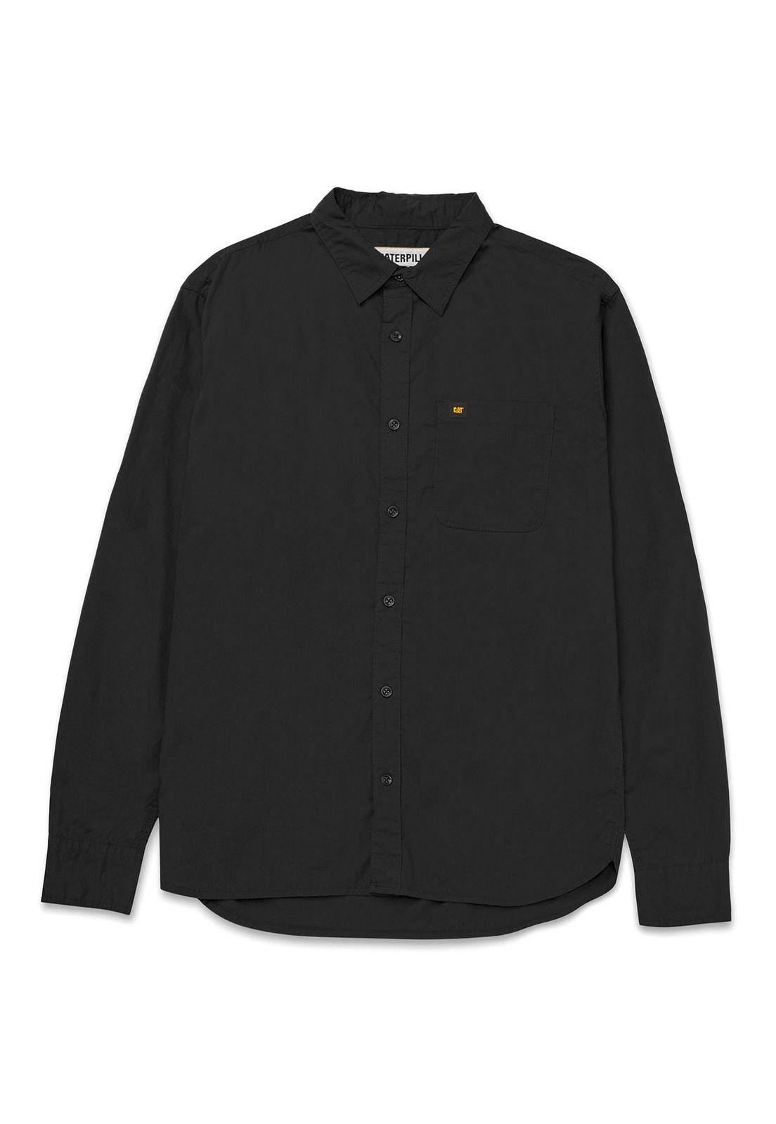 Camisa Manga Larga Casua Fundation Hombre Negro-6