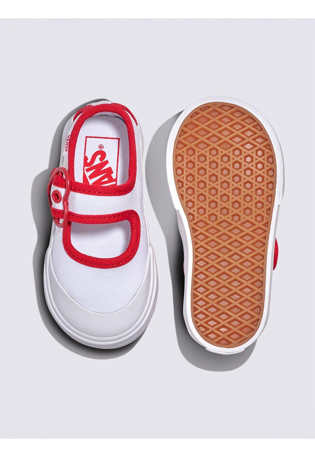 Zapatilla Niño Mary Jane Blanco Vans-3