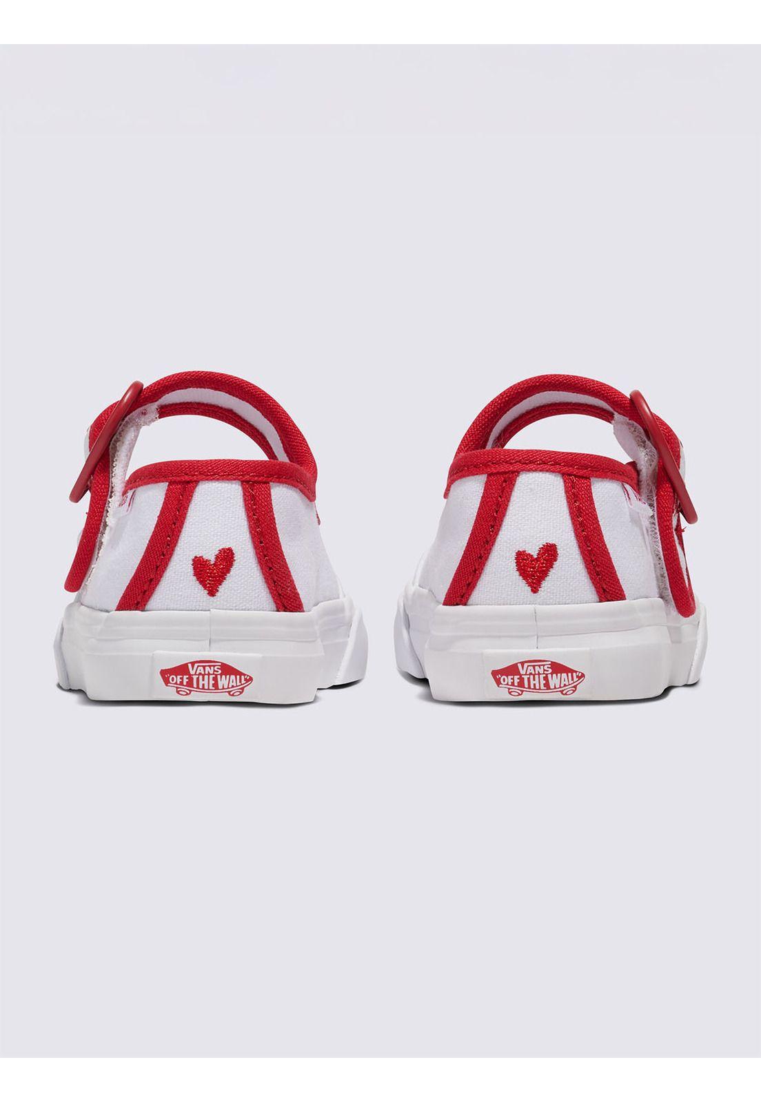 Zapatilla Niño Mary Jane Blanco Vans-4