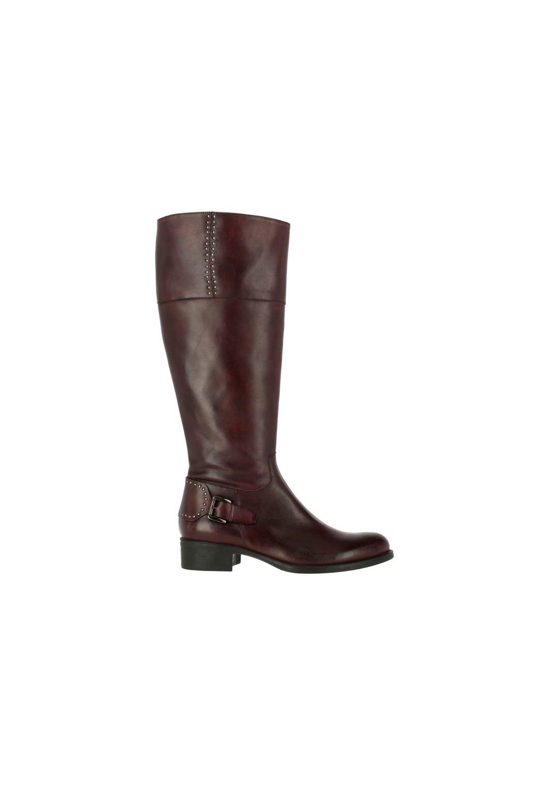 Bota Leather Peggy Café-3