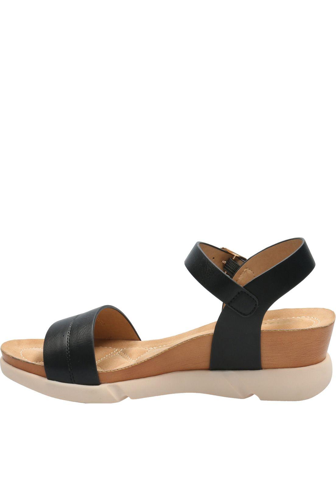 Sandalia Mujer Persistant Negro-5