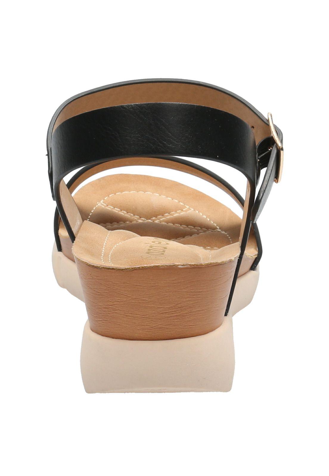 Sandalia Mujer Persistant Negro-6